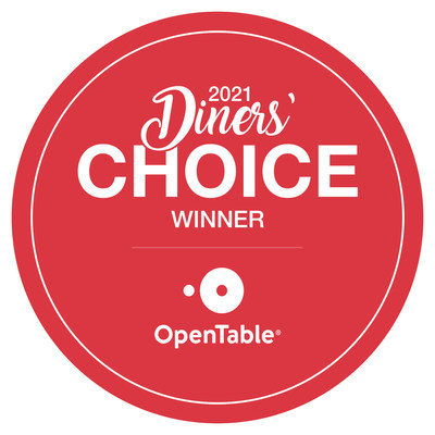 2021 OpenTable Diners' Choice Winner