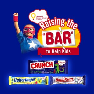 CRUNCH®, Butterfinger® &amp; Baby Ruth® Release Limited-Edition Chocolate Bars To Support Children's Miracle Network Hospitals®