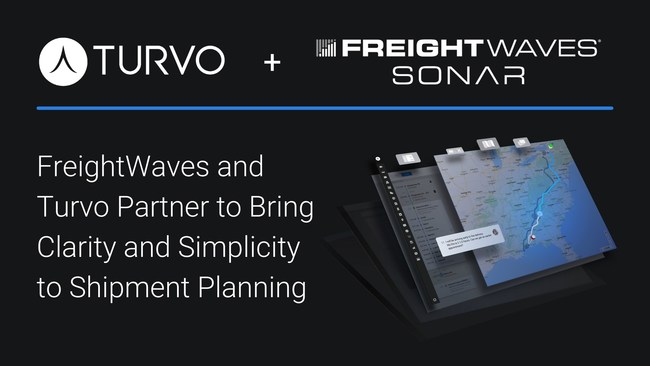 New partnership between FreightWaves and Turvo provides actionable, accurate freight market data when shippers, 3PLs, brokers, and carriers need it most.
