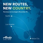 Alaska Airlines expands in Central America with new service to Belize