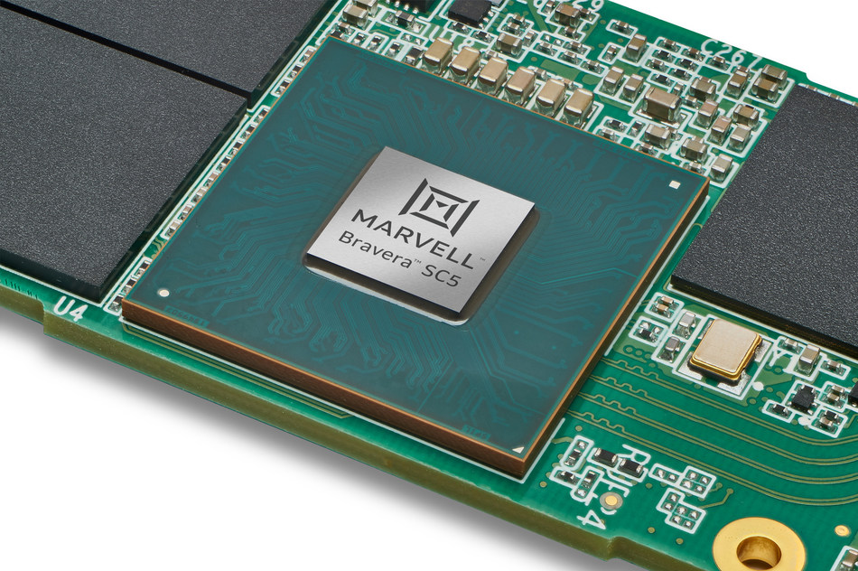 Marvell introduces the industry’s first PCIe 5.0 SSD controllers, the Bravera SC5 family, which offer architecture flexibility, security and data protection for optimal cloud infrastructure.