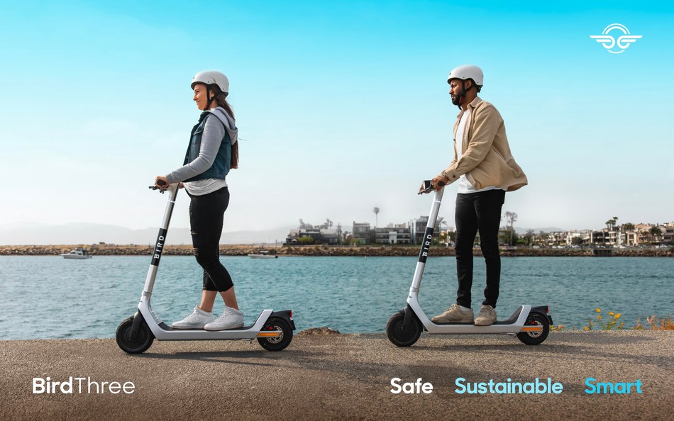 Bird Three, the World’s Most Eco-Conscious Shared Electric Scooter