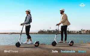 Bird Unveils the Bird Three, the World's Most Eco-Conscious Shared Electric Scooter