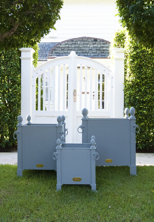 Authentic Provence's French Orangerie Planter Box for Chic Garden Ornamentation