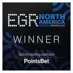 PointsBet Wins Top Sports Betting Operator Honors at EGR North America Awards 2021