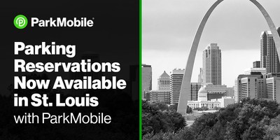 New service provides residents and visitors of St. Louis an easy way to reserve parking when attending a concert or sporting event at Busch Stadium, Stifel Theatre, or Enterprise Arena.