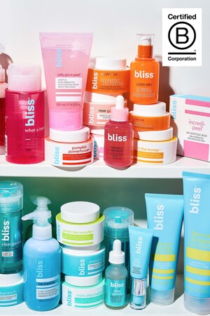 Bliss Becomes First Mass &amp; Drug Skincare Brand to Receive B Corp Certification