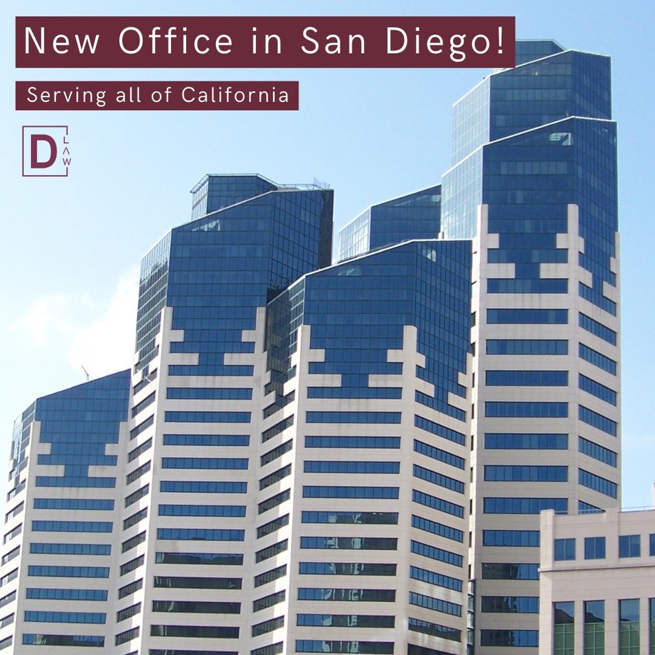 Davtyan Law opens a San Diego based office at Emerald Plaza. 

The new office will be located at 402 West Broadway, Suite 400, San Diego, California, and legal assistance is available by appointment only. Due to COVID protocols, all appointments will be virtual until further notice. Call 858-956-7899 to schedule your free consultation.

Image credit: Nehrams2020