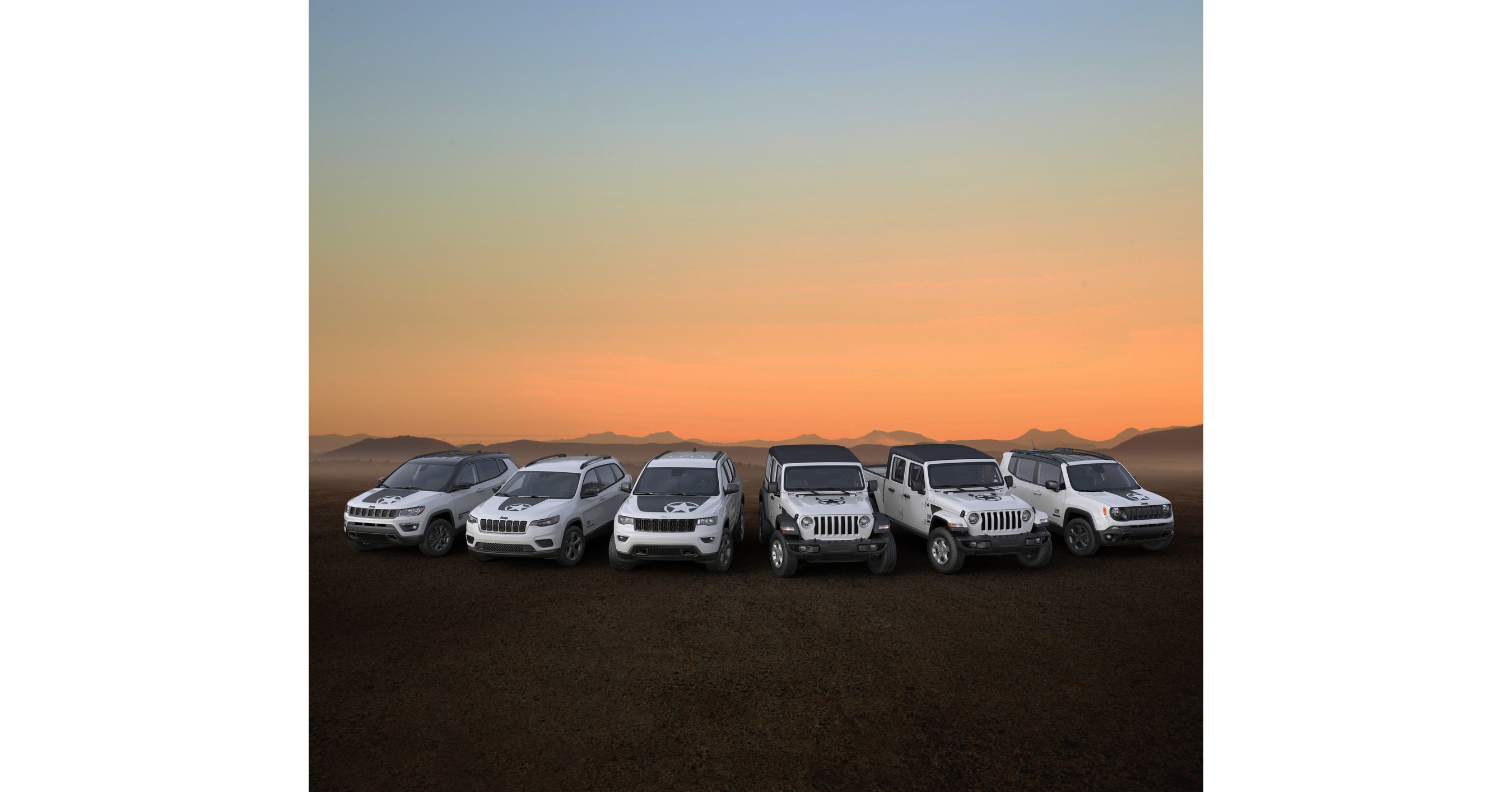 Jeep&reg; Offers Special-edition Freedom Models for 2021 Across the Entire Lineup as a Tribute to U.S. Military