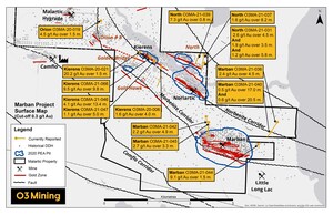 O3 Mining Expands Marban Mineralization And Provides Winter Drilling Update