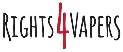 Logo de www.rights4vapers.com (Groupe CNW/Rights 4 Vapers)