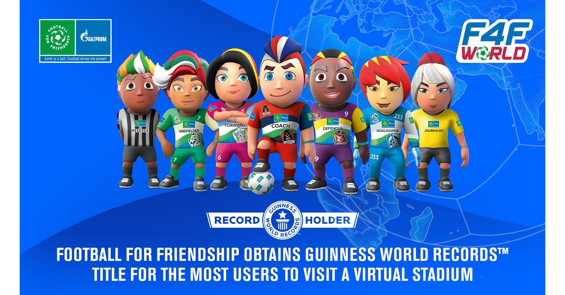 Football for Friendship achieves new GUINNESS WORLD RECORDS™ title for