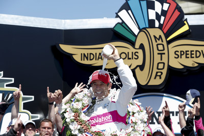 Helio Castroneves piloted his Meyer Shank Racing Honda to victory Sunday in the 105th running of the Indianapolis 500. It was Honda's 14th win in the Memorial Day weekend classic in 27 races.