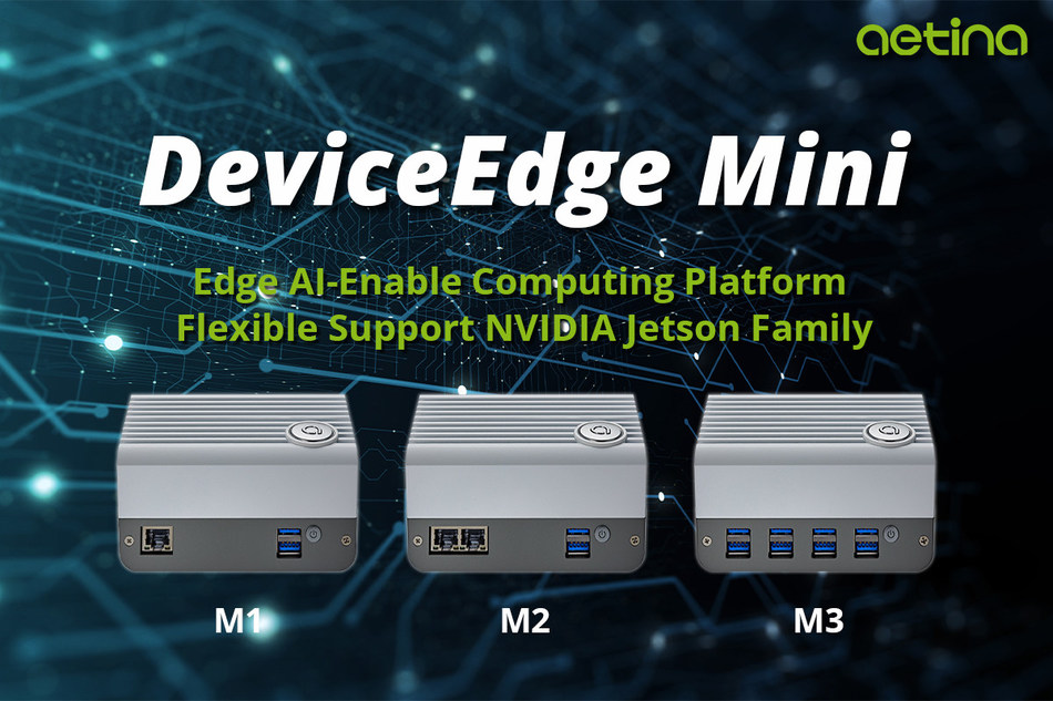 Aetina launch the newest offer of their DeviceEdge platform lineup - the Mini Series, which provides multiple options and SKUs to help developers build and deploy AI applications into mass production.