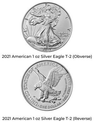 U.S. Mint Gold, Silver Coin Sales Climb in Q1 2021