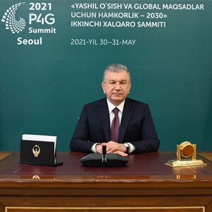 Uzbekistan to Join P4G Partnership and Hold Green Energy Conference for Developing Countries