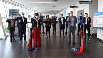 Ouverture du pôle de vaccination en entreprise : « Airbus &amp; partenaires @Mirabel »