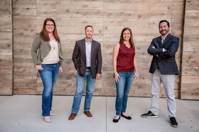 Introducing the Snipitz leadership team. From left to right: Amanda Prochaska (Director of Operations), Rick Taylor (Director of Finance), Deb Colitas (Director of Marketing), and Denny Darmo (Founder and President)