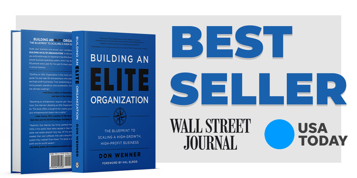 DLP CEO Don Wenner's Book, Building an Elite Organization©, Lands on 2 National Bestseller Lists - Vimarsana News