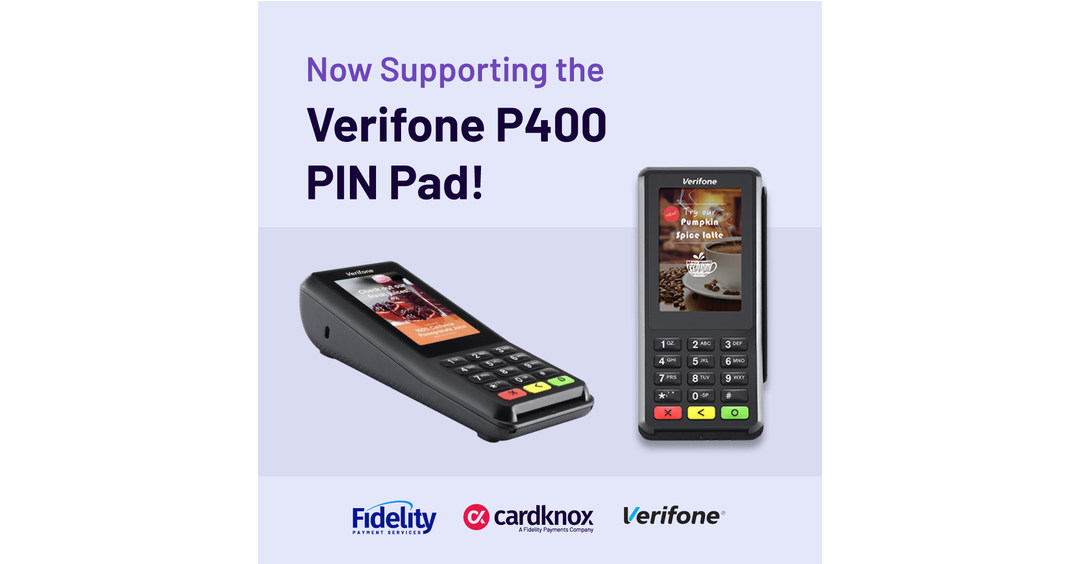 Cardknox Announces Support for Verifone's Next-Gen P400 Payment ...