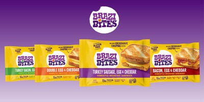 Brazi Bites Makes Mornings Toasty with New Latin-Inspired Homestyle Breakfast Sandwiches