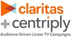 Centriply + Claritas, now enabling data-driven linear TV ad campaigns at the household level.