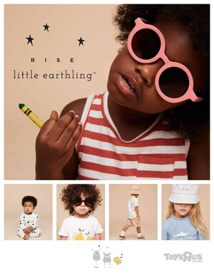 Rise Little Earthling(MC) : une nouvelle marque issue de la collaboration entre Joe Mimran et Toys"R"Us®
