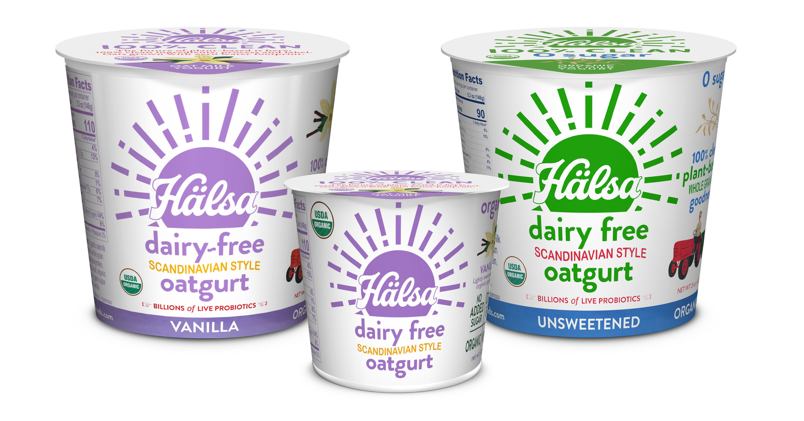 Hälsa 100 Clean Oatmilk Yogurt Launches at Natural Grocers by Vitamin
