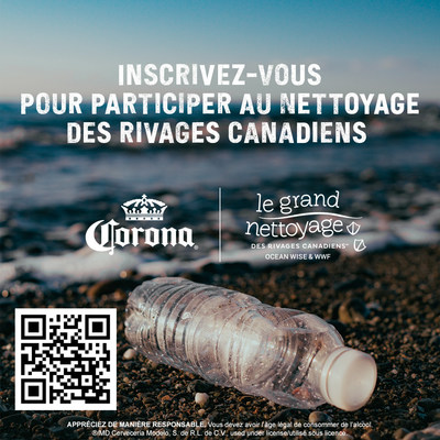 Pour obtenir plus d'information ou pour vous inscrire  un nettoyage local de littoral, rendez-vous  l'adresse protectparadise.ca. (Groupe CNW/Corona Canada)