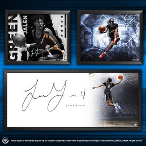 Upper Deck Announces New Autographed Collectibles of Expected First-Round Draft Pick Jalen Green
