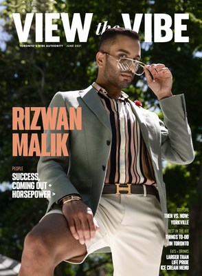 View the VIBE’s June 2021 Digital Cover featuring Toronto’s Rizwan Malik. Photos by, Nick Merzetti/@Merzetti, styled and directed by, Steven Branco/@mr.stevenbranco (CNW Group/Stamina Group Inc.)