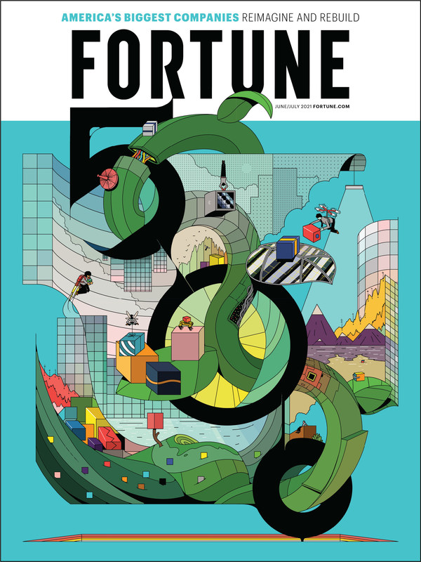 The cover of the June/July 2021 issue of FORTUNE.