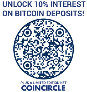 CoinCircle Announces 10% Interest Boost on Bitcoin