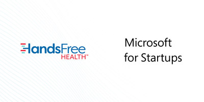 HANDSFREE HEALTH JOINS THE MICROSOFT FOR STARTUPS PROGRAM