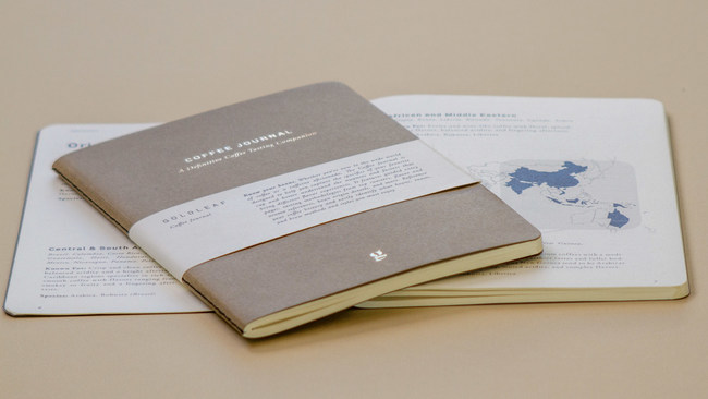 Goldleaf Coffee Journal: Infographics, Charts and Guided Entry Pages for Connoisseurs