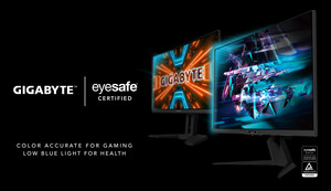 GIGABYTE Introduces First Eyesafe Gaming Monitors
