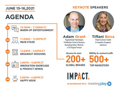 Impact XM Announces Speaker and Sponsor Lineup for Cross-Industry Virtual Conference, Rethink 2021