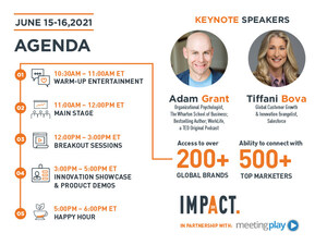 Impact XM Announces Speaker and Sponsor Lineup for Cross-Industry Virtual Conference, Rethink 2021