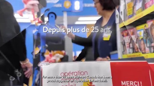 Téléthon Opération Enfant Soleil : Walmart Canada fait un don record de 3 M$ pour les enfants malades du Québec