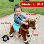 PonyCycle, Inc. Introduces 'Model U 2021' First-Ever No-Battery Pony Cycle Kid's Toy with Brakes
