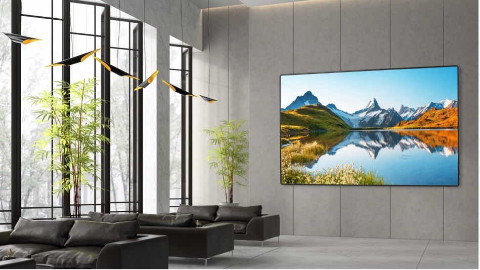 Optoma unveils its new, fully optimized 130" FHDS130 SOLO LED display.