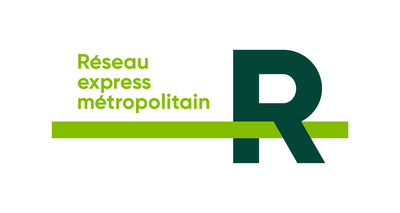 REM Logo (CNW Group/Réseau express métropolitain - REM)