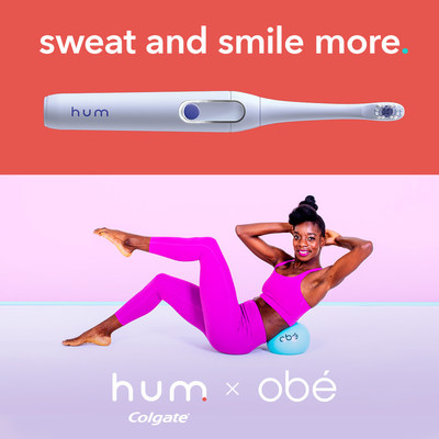 hum by Colgate and obé Fitness Team up with the Goal of Enhancing People's Health and Wellness Routines.