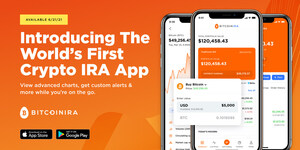 Bitcoin IRA™ Launches The World's First-Ever Crypto IRA Self-Trading App
