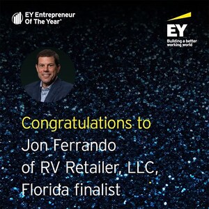 EY Announces Jon Ferrando of RV Retailer as an Entrepreneur of the Year® 2021 Florida Award Finalist