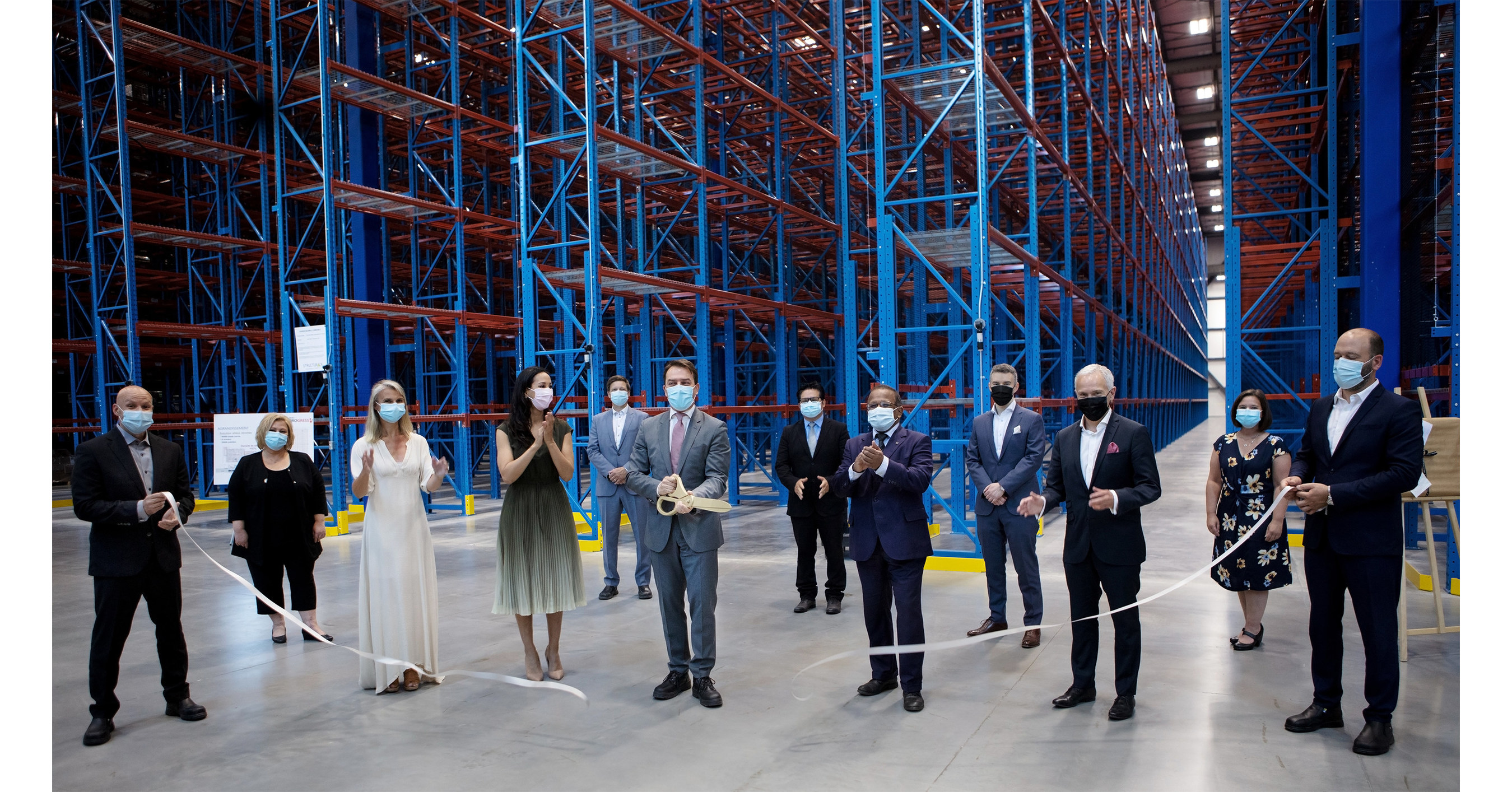 L'Oréal Canada inaugure l'agrandissement de sa centrale de distribution