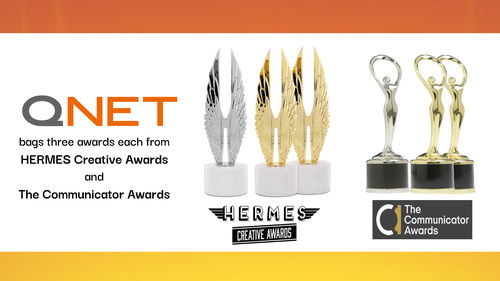 QNET bags 6 awards in total from globally recognised creative competitions.