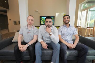 Kadama founders, from left: Marwan El-Rukby (co-founder and COO), Amin Shaykho (co-founder and CEO) and Dani Shaykho (co-founder and VP of Product Marketing). As Syrian Americans, the Kadama founders are directly involved with the educational challenges that refugees face. In addition to breaking the stigma that learning is boring, the Kadama team is committed to making eduction accessible to all students in need.