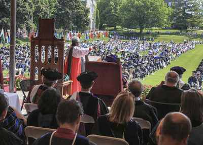 Rev. Michael B. Curry, Chief Bishop and Chief Bishop of the Anglican Church, addressed the classes at Hobart College and William Smith College in 2020. Rev. Michael B. Curry, Chief Bishop and Chief Bishop of the Anglican Church, addressed the classes at Hobart College and William Smith College in 2020.