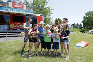 Cheez-It® Grooves® Brings 'Dude-Ranch-Staycation' To One Lucky Family's Front Door